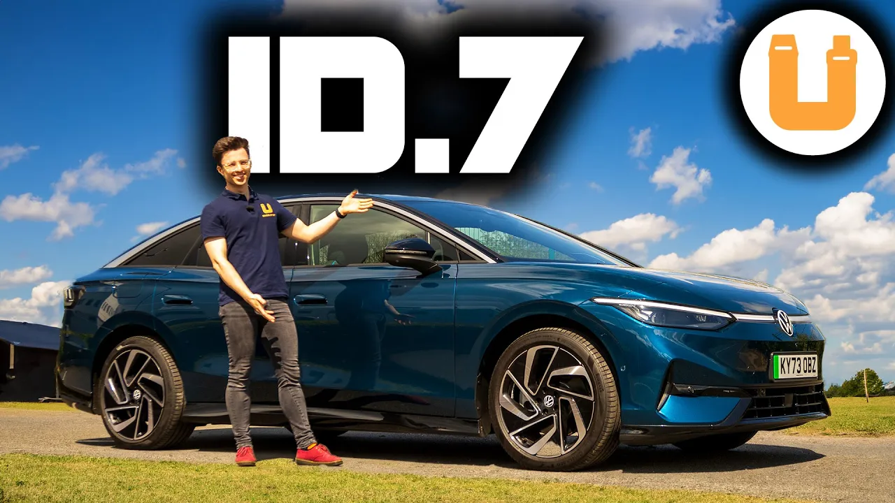 New 2025 Volkswagen ID.7 Review | VW's Tesla Model S Rival