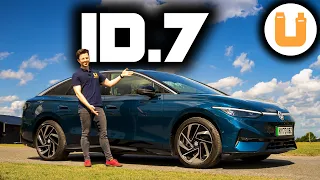 New 2025 Volkswagen ID.7 Review | VW's Tesla Model S Rival