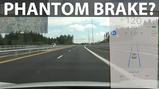 Tesla autopilot on brand new road near Elverum