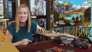 TINY EPIC DUNGEONS ADVENTURES | What's in the Box?!