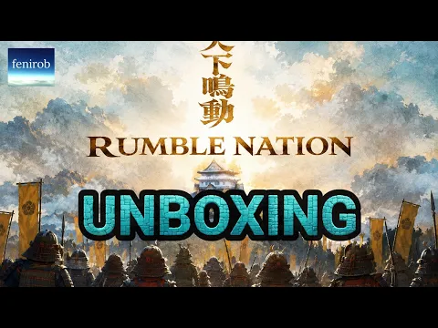 Rumble Nation Board Game | Unboxing (No Talking)