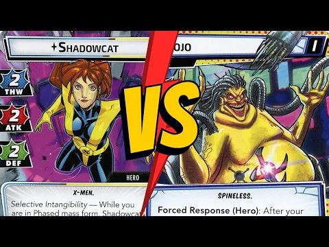 Shadowcat vs. Mojo - Gameplay Marvel Champions