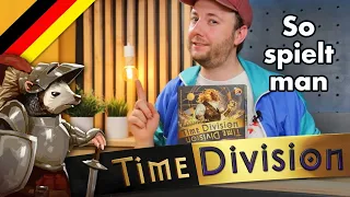 So spielt ihr TIME DIVISION Erklärvideo - Mit @Time4BoardGames Erklärvideo Kennerspiel