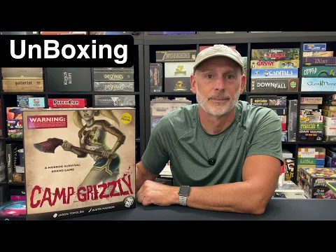 TDG: Camp Grizzly: Second Edition unboxing with Ray