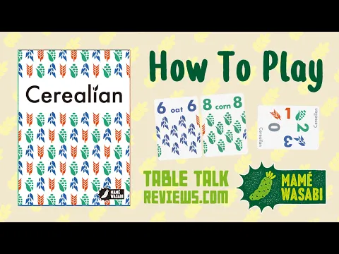 How to Play Cerealian | Small Box Board Games from Japan | Table Talk Reviews