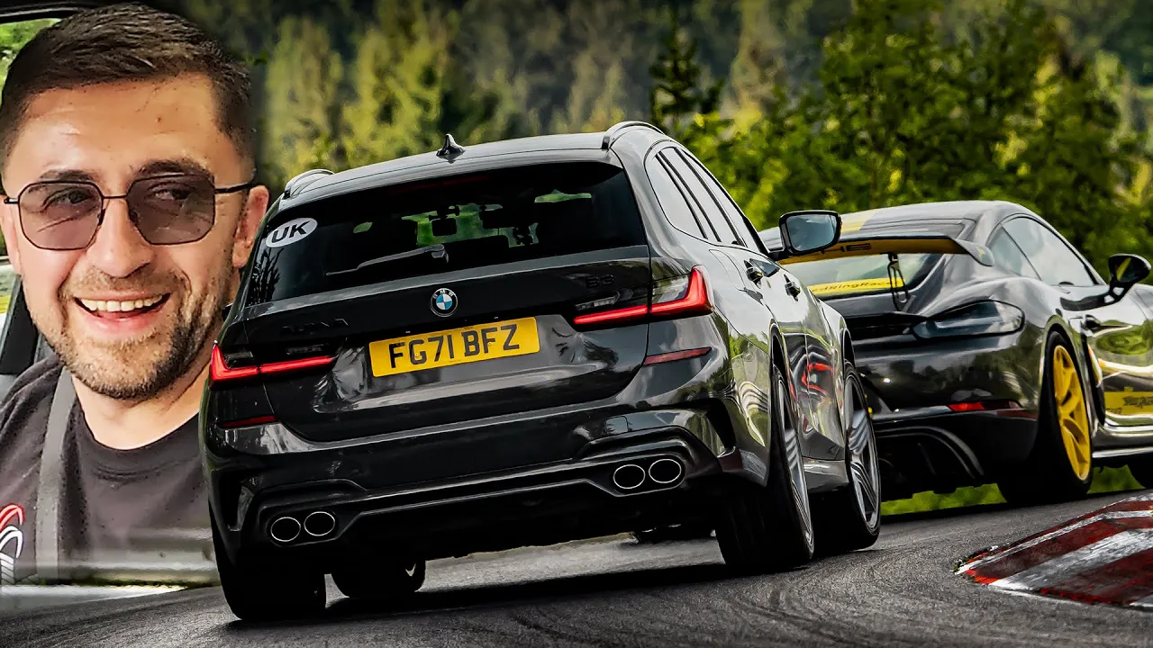 Alpina B3 Wagon UPSETTING Porsche GT4! // Nürburgring