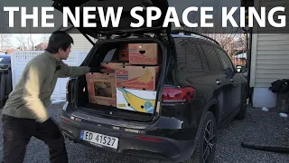 Mercedes EQB banana box test