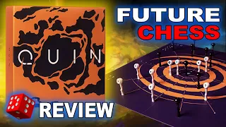 QUIN - FUTURE CHESS Board Game REVIEW | Abstract Sci-Fi Strategy Game