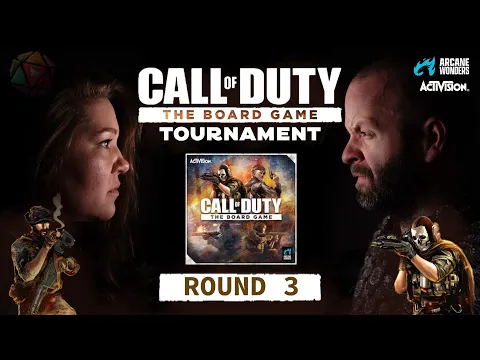 PLANNING meets CHAOS - Game 3 - COD The Board Game | Tournament Round 3 - Full Gameplay