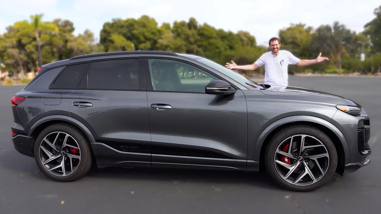 The 2025 Audi SQ6 E-Tron Is Surprisingly Cool and Fun