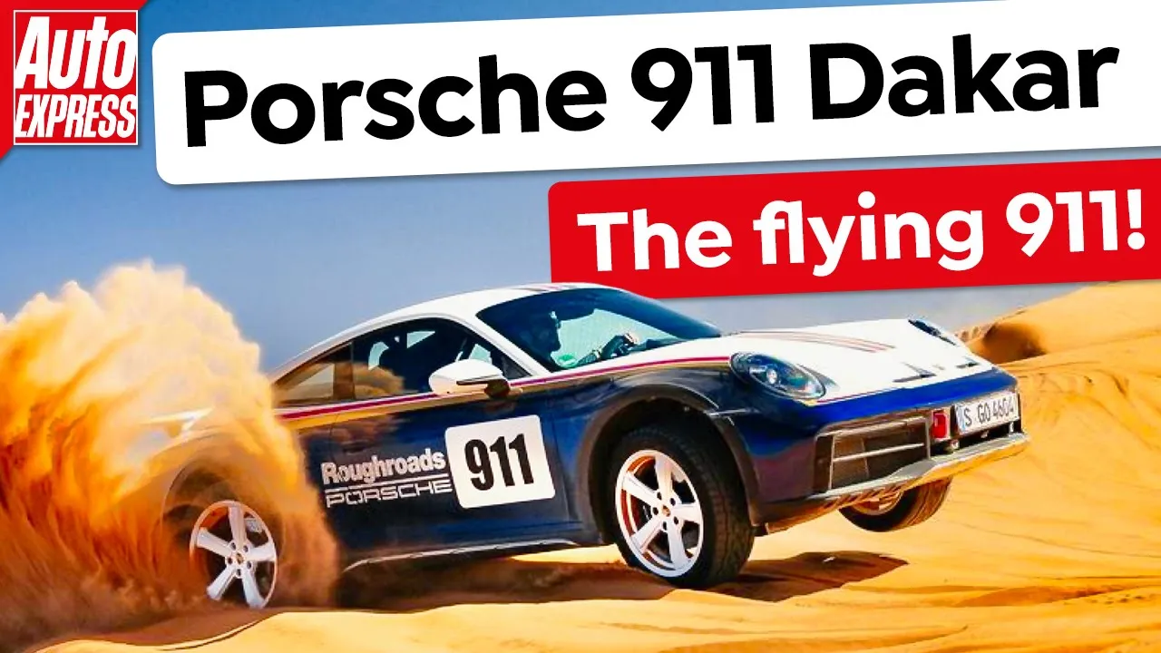 NEW Porsche 911 Dakar review: Steve Sutcliffe drifts WILD off-road supercar