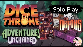 The Depths One-Shot (Solo Play) | Dice Throne Adventures: Unchained