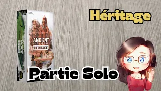 Extension ANCIENT KNOWLEDGE - Partie Solo Mode Héritage.