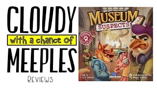 Museum Suspects Review - Cloudy with a Chance of Meeples