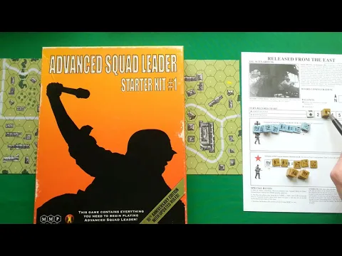 Let's play Advanced Squad Leader Starter Kit 1: "Released from the east" part 1