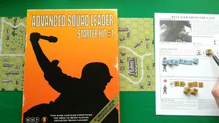 Let's play Advanced Squad Leader Starter Kit 1: "Released from the east" part 1