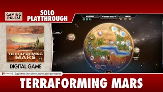Terraforming Mars Digital - Solo Playthrough