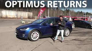 EV Hub inspecting Optimus Prime 2016 Tesla Model S P90DL after 390k km part 1