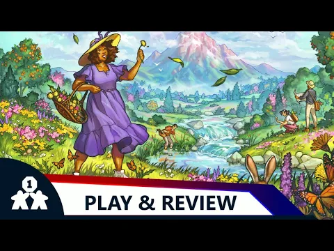 Wild Gardens review and solo play (review copy provided)
