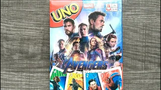 UNO Marvel Avengers Endgame Card Game