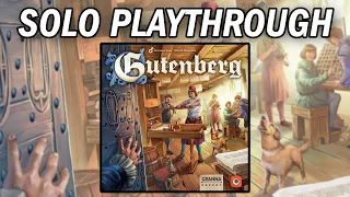 Gutenberg - Solo Playthrough