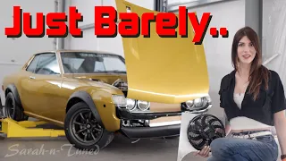 This Had ZERO Room For Error! // 2UZ V8 1974 Celica