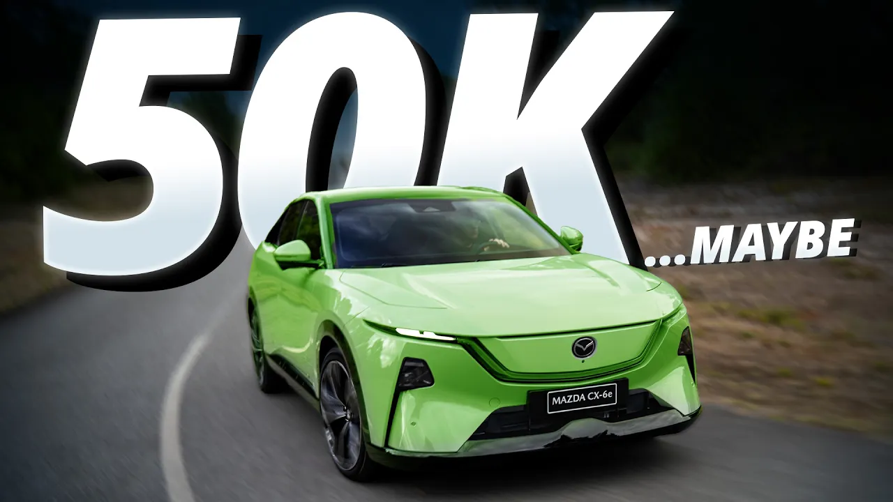 This Doesn’t Feel Like a Cheap EV Mazda CX-6e Walkthrough Interior & Exterior