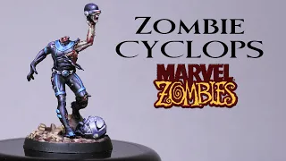 How to paint Marvel Zombies - Zombie Cyclops