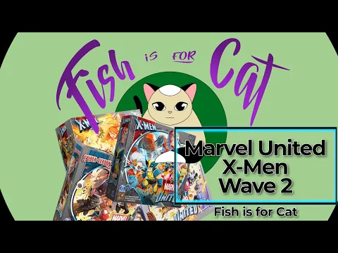 Marvel United X-Men + Kickstarter content & Spider-Geddon Unboxing