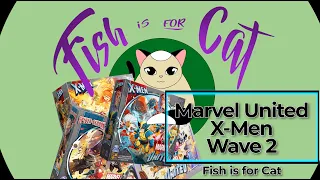 Marvel United X-Men + Kickstarter content & Spider-Geddon Unboxing