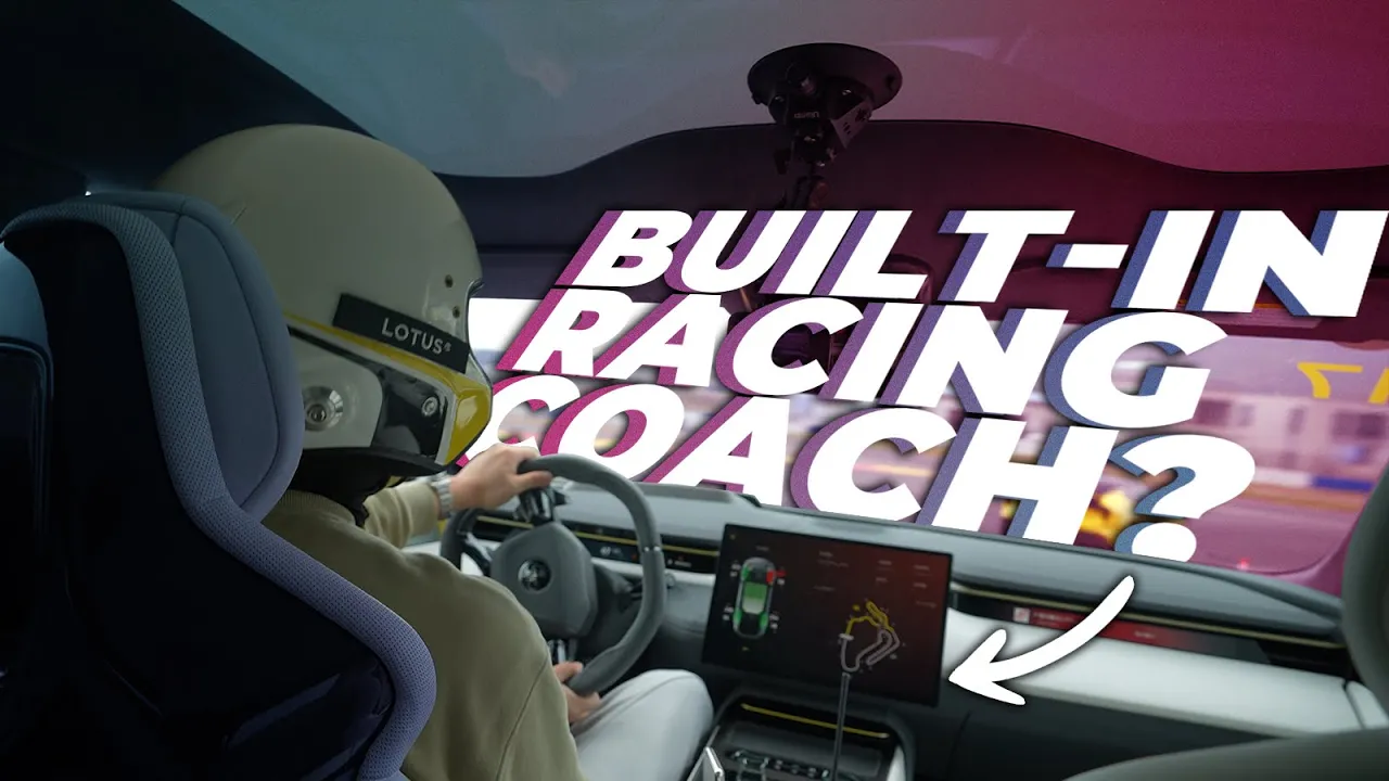 This is how a Lotus EV dominates the track!