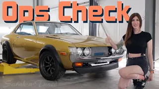 Well, It Runs But.. // 2UZ V8 '74 Celica