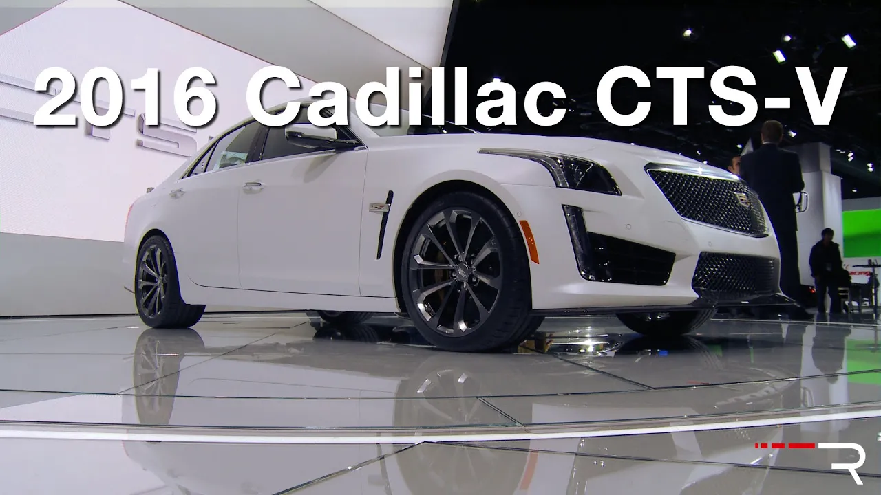 2016 Cadillac CTS-V – Redline: First Look – 2015 Detroit Auto Show