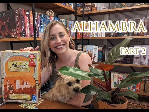 Alhambra- 2 Player* Playthrough and Review (Part 2)