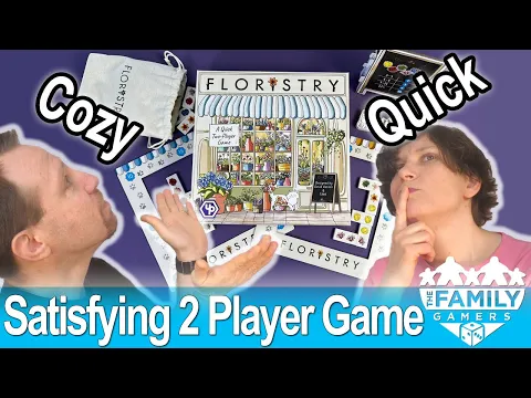 Floristry - cozy quick auctions for 2 players