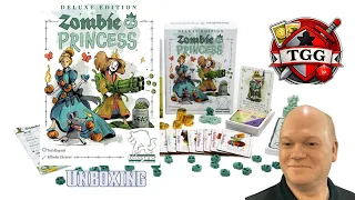 Zombie Princess Deluxe Edition Unboxing | Bezier Games Zombie Trick-Taking Fun!