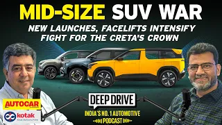 Mid-size SUV battle intensifies | Deep Drive Podcast Ep. 91 | Autocar India