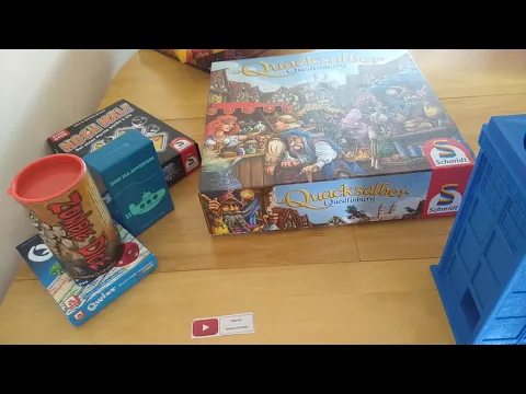 Dice Distancing #7 Quacks of Quedlingburg how&far does it roll? Fun funny crit boardgame Amass Games