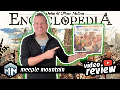 The Making of The Encyclopedia - Encyclopedia How to Play & Review - Boardgame Brody