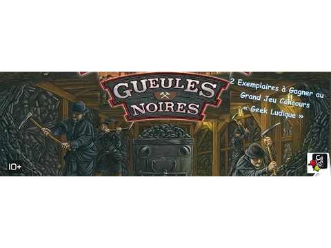 La vidéorègle du jeu de gestion "Gueules Noires " par Yahndrev (#332) (+sub)