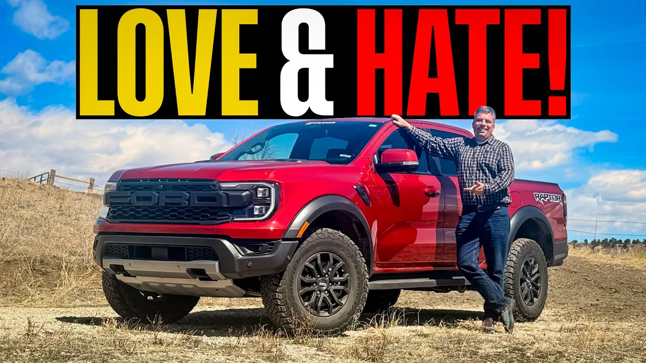 Here's What I Love (and Hate) About The New Ford Ranger Raptor After Owning it For a Year!