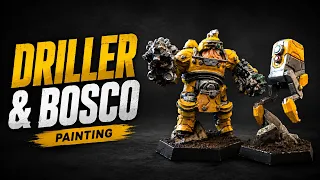 Painting Driller & Bosco – Embrace the Mistakes | Deep Rock Galactic Minis by Lotus Thalia
