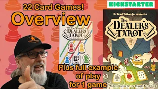 The Dealer's Tarot | How to Play | Level 99 Games | Overview plus How to Play 1 of the 22 Games!