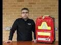 PAX Compact Emergency Rucksack (Berlin) - Red video