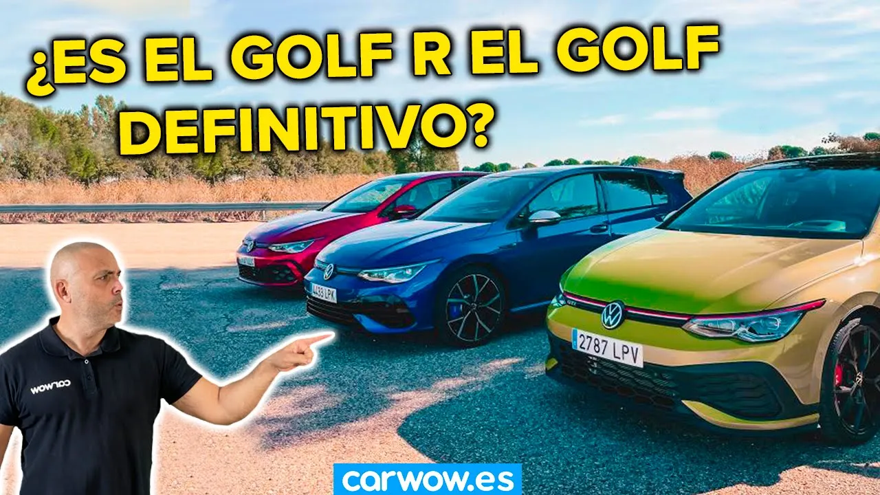 ¿Cuál es el mejor? VOLKSWAGEN GOLF R vs GOLF GTI CLUBSPORT vs GOLF GTI