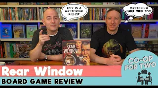 Quick review of Rear Window the board game
