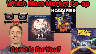 Which Mass Market Co-op Prospero Hall Game is For You? Horrified, Back to the Future, or E.T.?