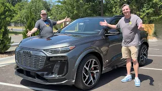 Better than a Porsche? 2025 Audi SQ6 e-tron First Drive and Review