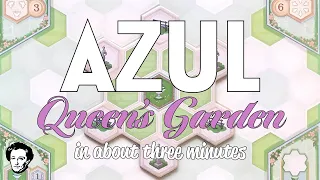 Azul Queens Garden in about 3 minutes - Board game review