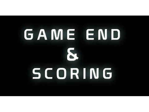 Terraforming Mars official tutorial part 7: GAME END and SCORING